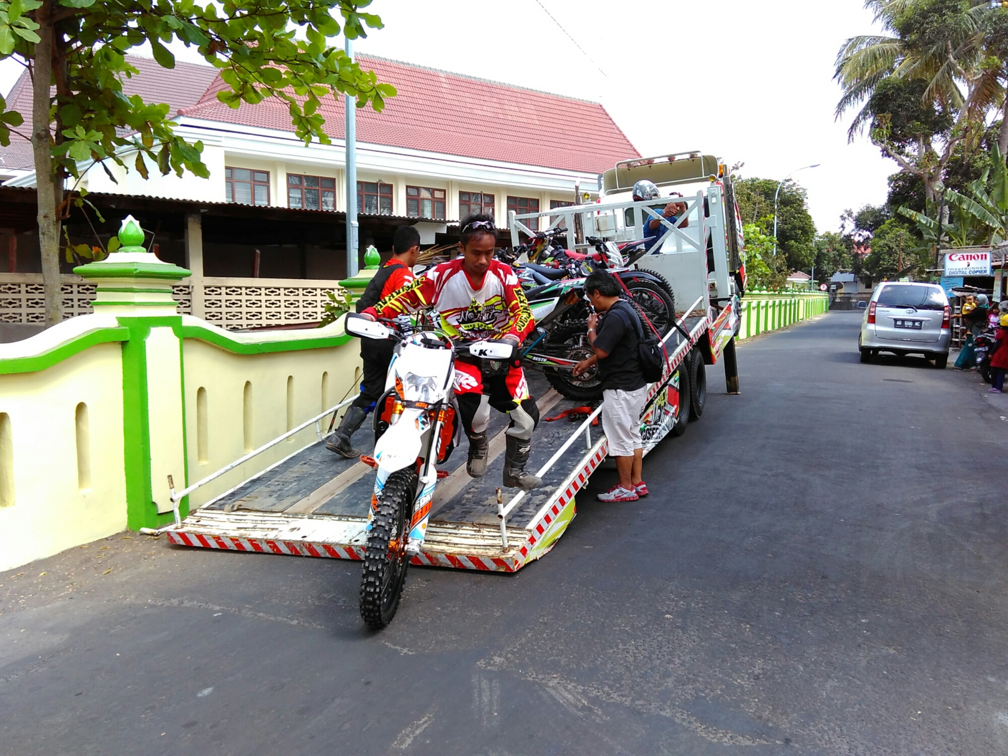 80 Modifikasi Motor Trail Yogyakarta  Modifikasi Trail